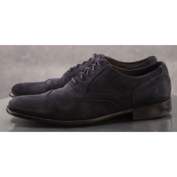 John Varvatos Men\'s Wingtip Oxfords Dress Shoes Size 12 M Nubuck Leather Blue main image 10